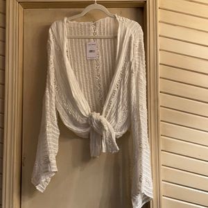 Perfect condition beautiful Free People light cover